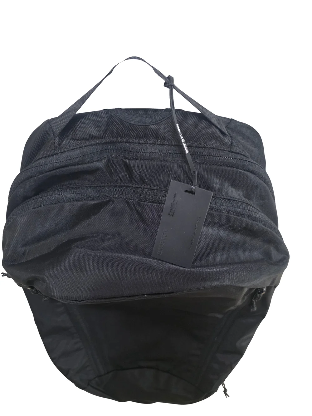 SMRTFT Lightweight Daily Backpack Unisex Black Tech EDC Laptop Travel Bag NWOT